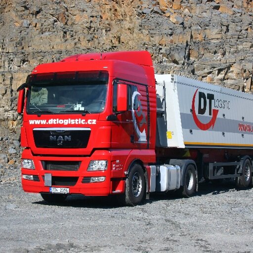 DTLogisticCZ's profile picture. Přeprava sypkých materiálů sklápěcími vozy, logistika, řešení dodavatelského řetězce, zemní práce, jeřábová technika, prodej kameniva #bulktransport #scm #truck