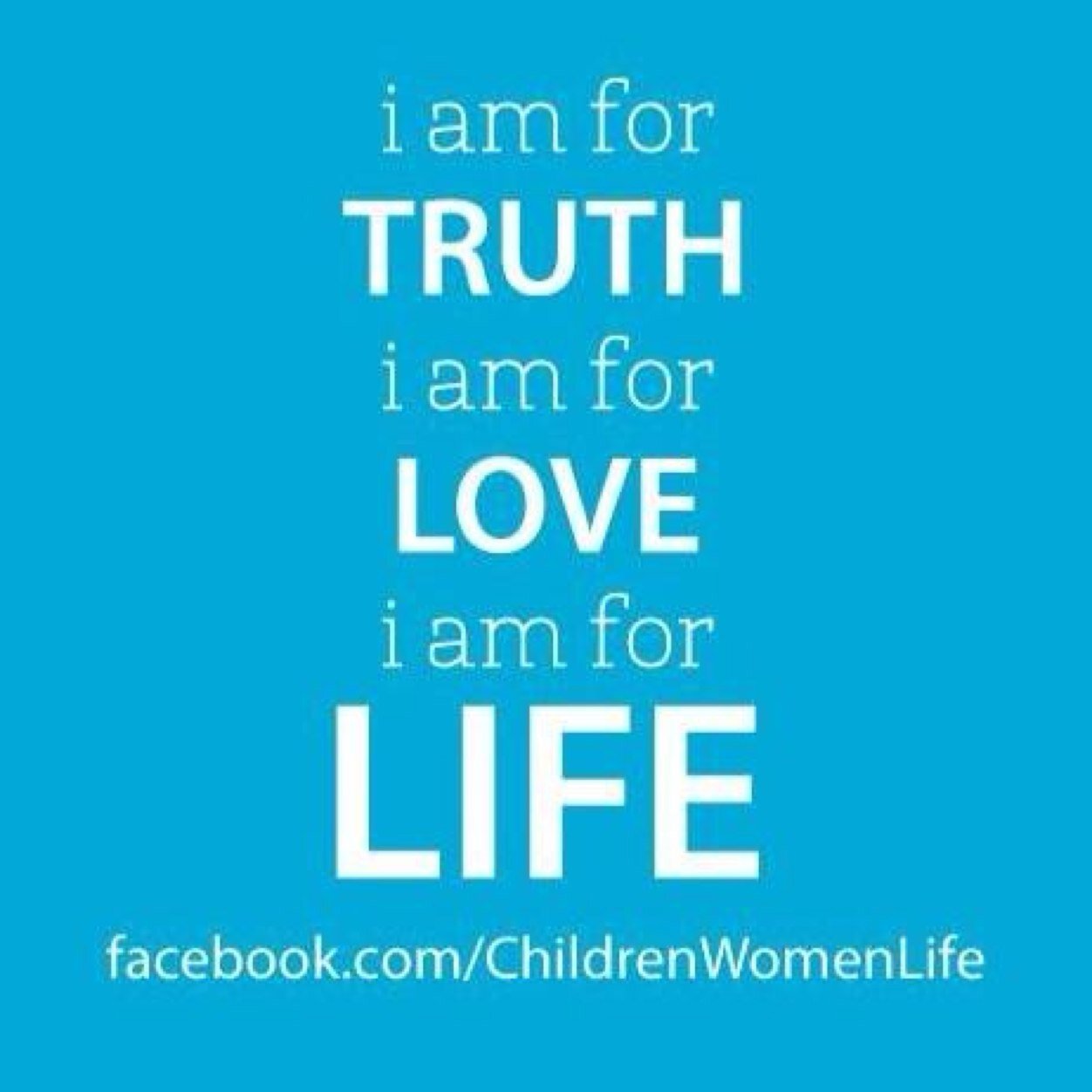 Let’s collectively say that we love & support EVERY life.
