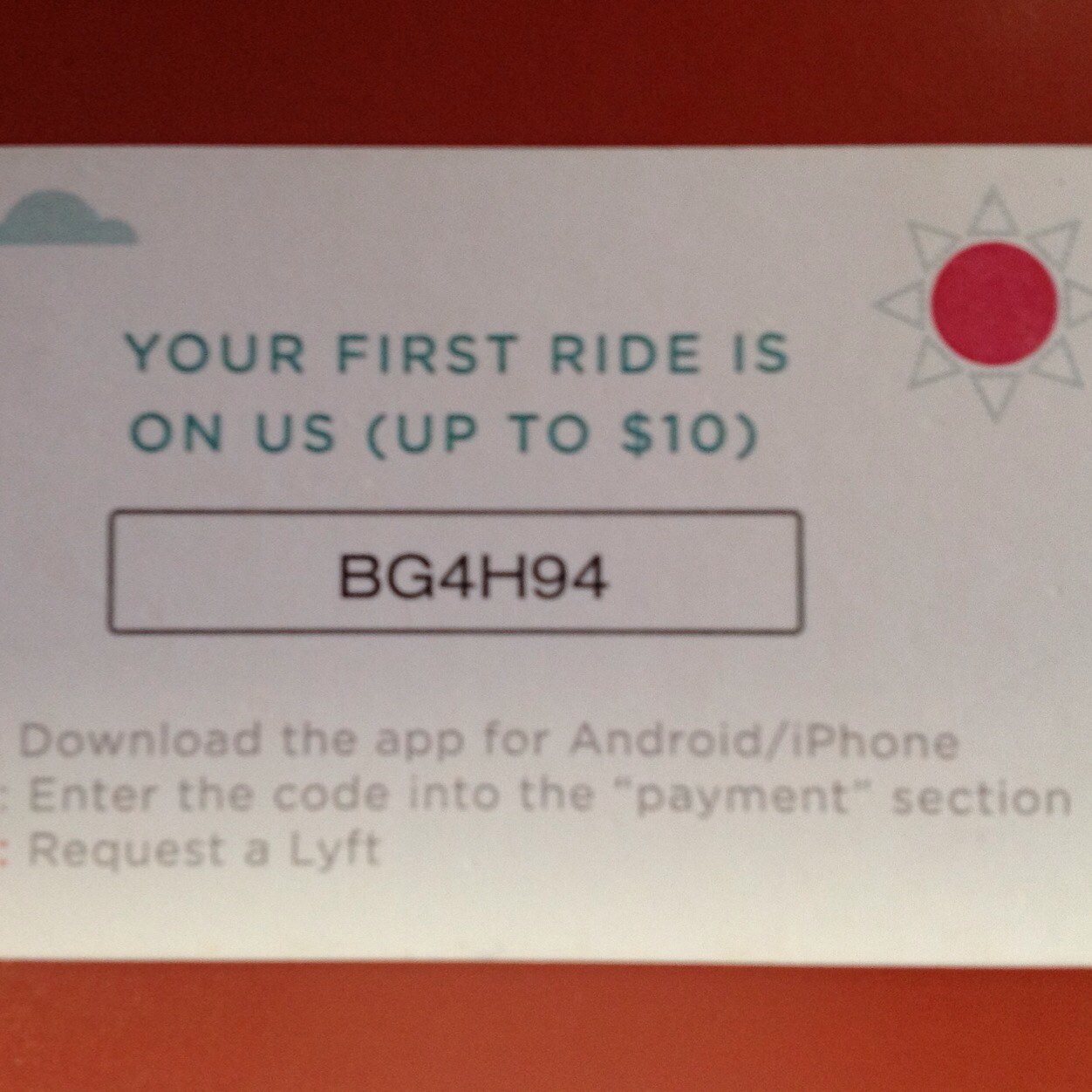 Unlock up to $50 in free ride credits: 1) download and install Lyft to your smart phone 2) Enter LOTTOLYFT in promo code on payment screen THEN 3) Request Lyft