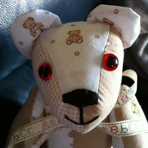 We create all sorts of handmade knitted/patchwork toys along with hampers with handmade soaps! Message us for details and check us out on Facebook!
