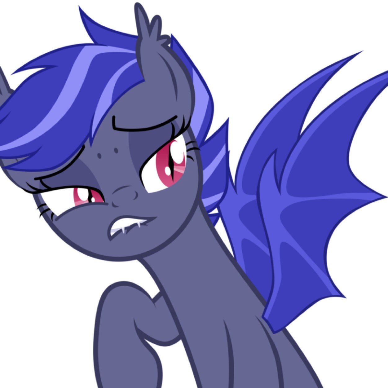A Keen Batpony Hoping To Work For @mlp_Luna One Day But For Now I Am A Swords Mare! Younger Sister @Mlp_ShadowFang ((RP Heavy))