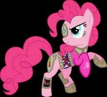 Mechanical representation of Ponyville's super duper party pony, @mlp_Pinkie. (EST)