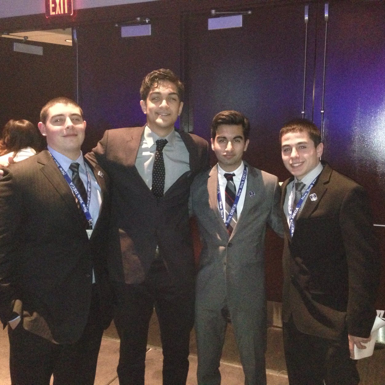 The gentlemen of Room 463 at the Rochester