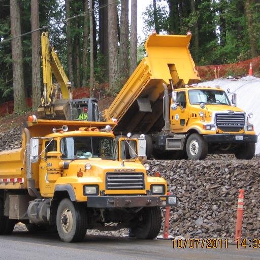 The Department operates and maintains roads, bridges, water, sewer, stormwater, and solid waste facilities.
