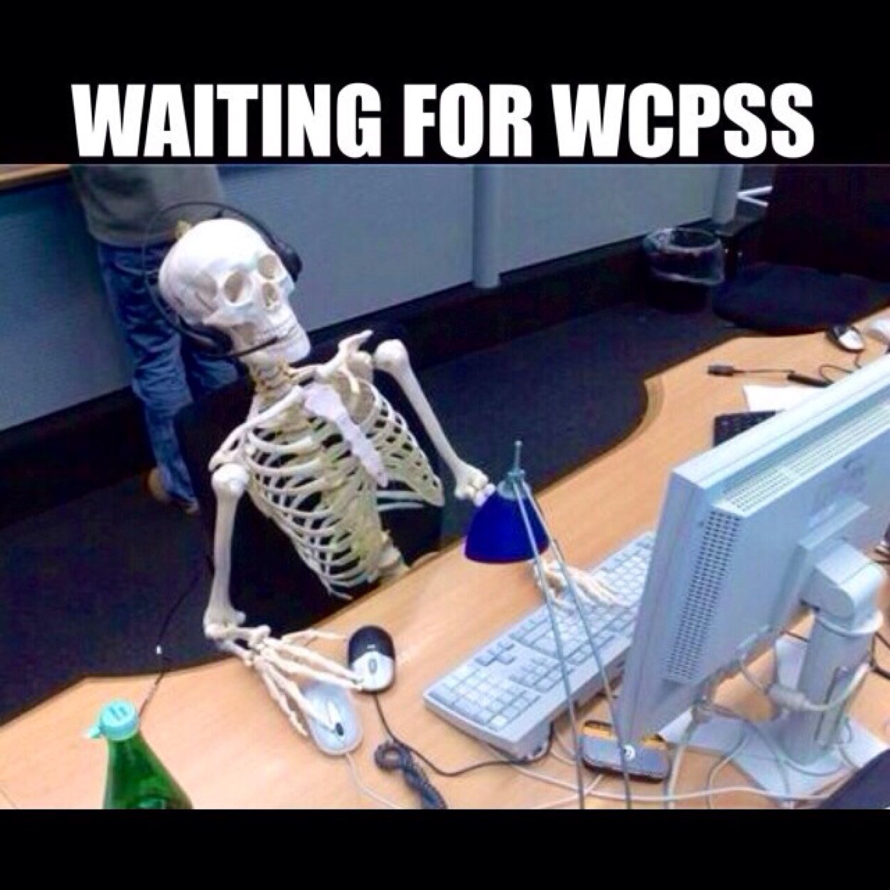 What will happen before WCPSS makes a decision on a snow day. *Original account*