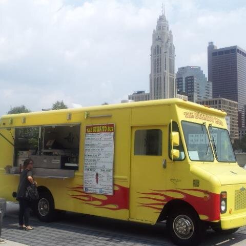 CBUS OH Food Truck preparing Freshly made  Burritos Tacos Nachos etc..Made to order with fresh ingredients. Meat /Veg. Vegan options available.