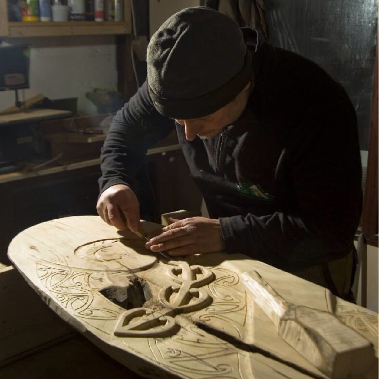 Owner and Artist @ amber-peyote woodcraft & design creating beautiful bespoke designs in wood and using Art as therapy.