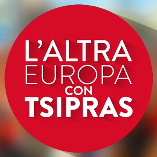 Account ufficiale della lista l'Altra Europa con Tsipras
