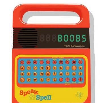 Speaking and spelling words from topical news stories since the batteries were last changed. Not affiliated with Texas Instruments...