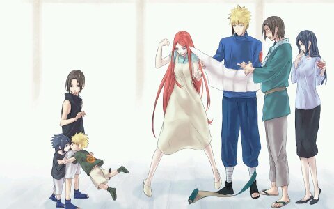 we are family and we're addicted to Naruto. with #R and #Rin ( •̅_•̅)b