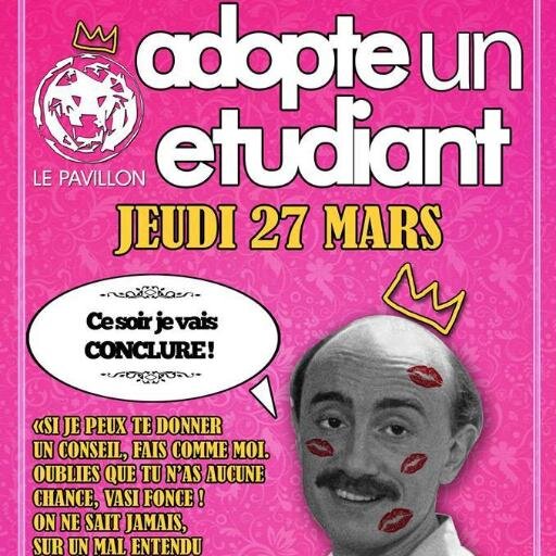 adopte un étudiant jeudi 27 mars pavillon olivet!