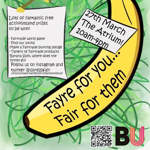 Event organisers for 'Fayre For You, Fair For Them' 
27th March 2014 @ Bournemouth University