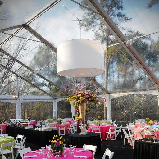 Our vast inventory has everything you need to make your day special.  Customize your selection of linens, tents, and just the right tableware.