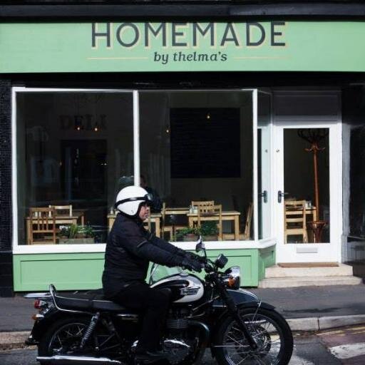 Homemade By Thelma's 2-4 Nether Edge Road opens Tue-Sat serving delicious breakfast, lunch and cake plus Friday eve Bistros and Wed night burger and shakes!