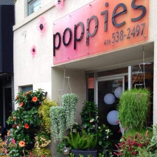 Flower shop in Queen West Toronto