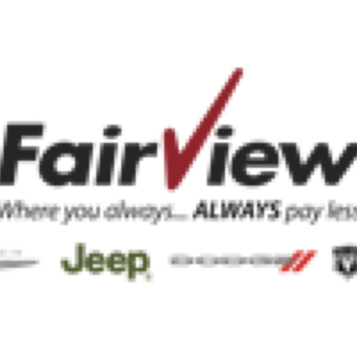 Fairview Chrysler-Dodge-Jeep Service Dept. Follow us for promotions, tips and any other information you may need.