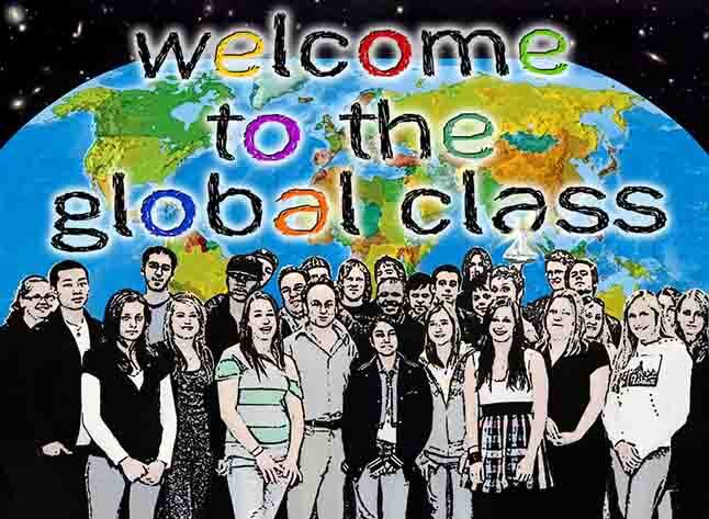 Humanity's Classroom: Online Classes, Collective Learning, Glocal Thinking, Global Community