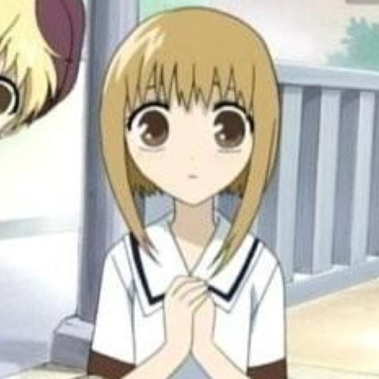 I'm cursed by the zodiac tiger. I was being picked on so I went mute& ran away. That is how I meet Miss Tohru Honda and began talking again. Taken by Hiro.