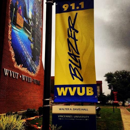 We are Blazer 91.1 WVUB! A 50,000 watt Hot AC/CHR Radio Station. 812-888-4347 request line or email wvub@vinu.edu