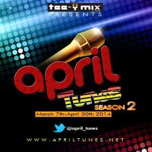 April Tunes is Nigeria's biggest online singing competititon powered by Tee-Y Mix.
For inquiry: 09037032865 or email: info@apriltunes.net