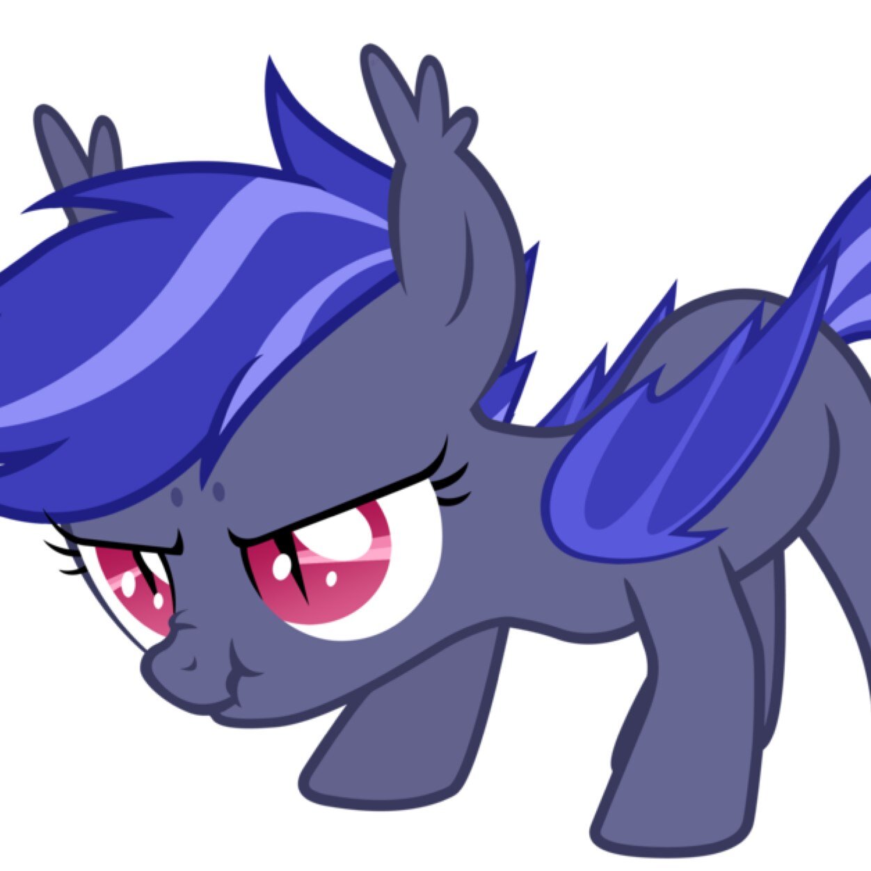 Mlp_ShadowFang's profile picture. Names Shadowfang Im A Bat Pony Filly, Older Sister @Mlp_ShadowBite And Yes Im A Blank..Flank Also Im Six! ((RP Heavy))