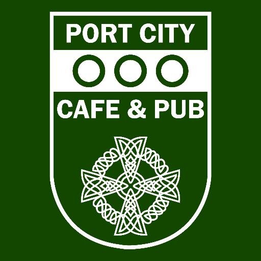 Port City Café and Pub, inspired by Irish pubs, serves quality food, spirits, and music and is a community gathering place and local favorite.