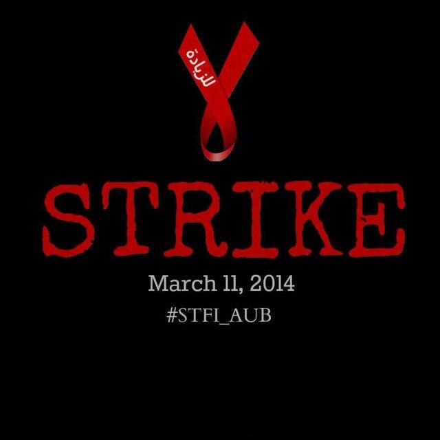 Follow us for the latest updates regarding the foreseen increase in tuition fees at the American University of Beirut! #STFI_AUB #WeWontPay