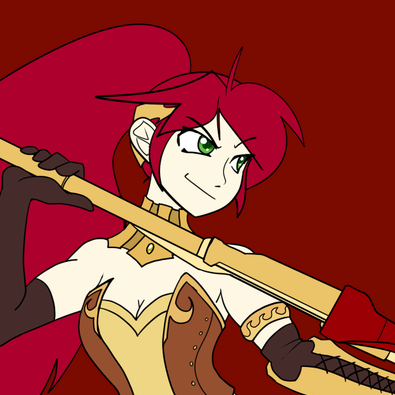 Im pyrrha nikos. athlete, star pupil, and a girl at heart...