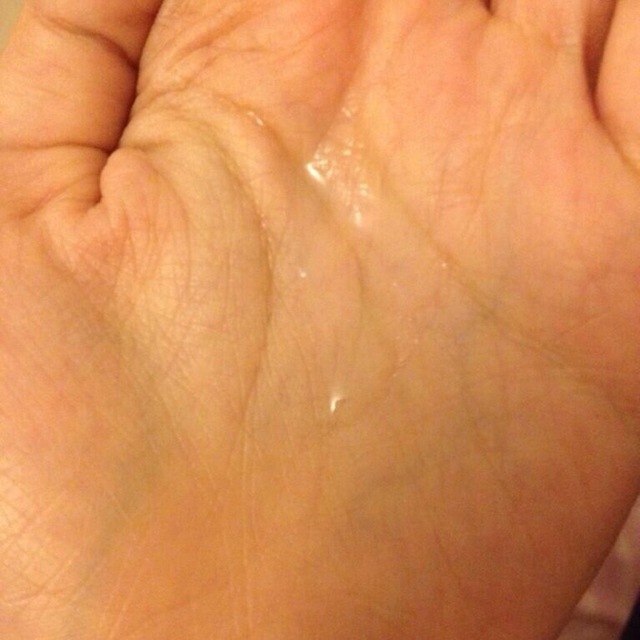moisture excuded from joey graceffas body