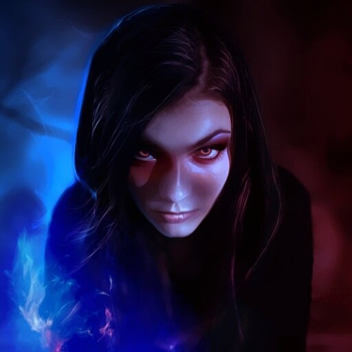 Breton girl, sneaky and good with magic. Apprentice of the College, all I need are my animals and books.  Vampire and necromancer. (Skyrim #RP)