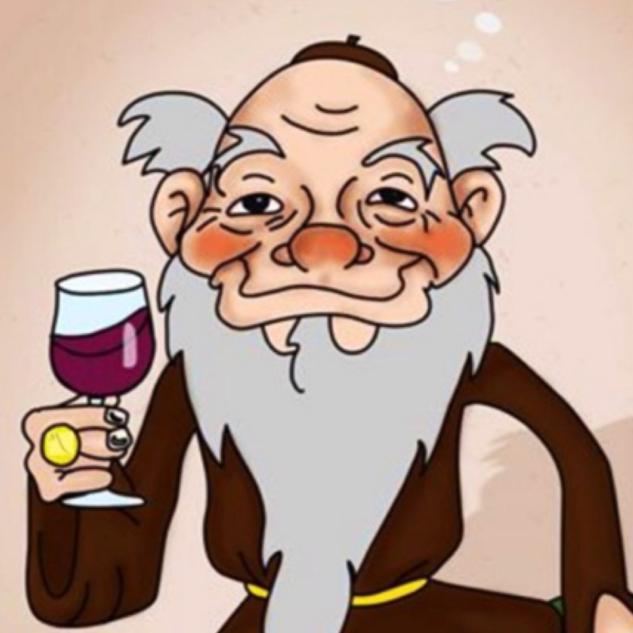Soy un viejo Monje bodeguero cuido los vinos de esta loca bodega y aunque mi religion me lo prohibe me encanta el @WineandSex ,...hip! 🍷✨ @MonjeWines
