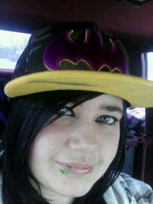 i love batman, hello kitty, monster energy drinks, and pizza. i listen to what people call screamo. the two main bands i listen to is Bvb and Botdf