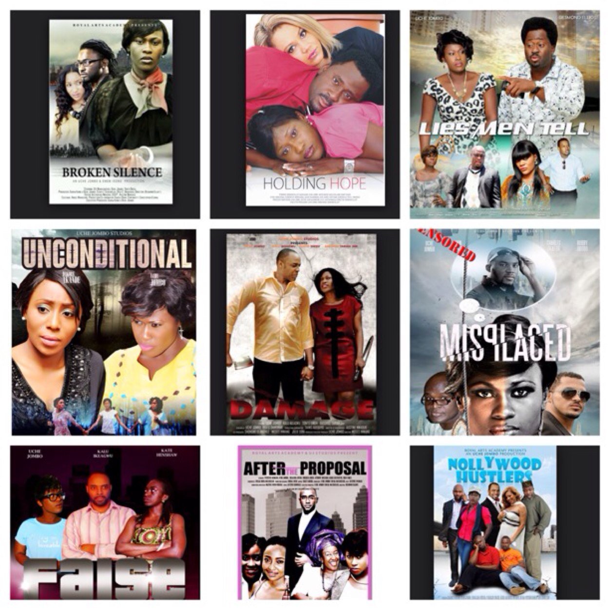 HOME to ALL movies by Uche Jombo Studios *updates on premieres/tours / set pix&gossip. Cc @ujstudios @uchejombo