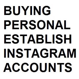 Wanna sell your personal INSTAGRAM account? I will buy your established used page for marketing purposes. Contact me if interested or email: karoboss@yahoo.com