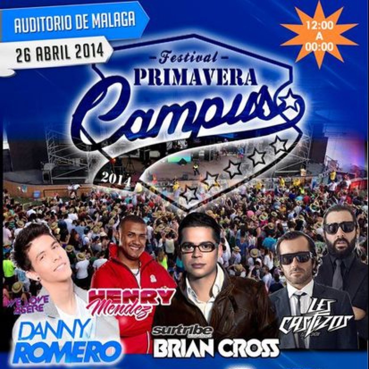 Festival en Malaga 26 de abril compra tu entrada en Córdoba 627013157