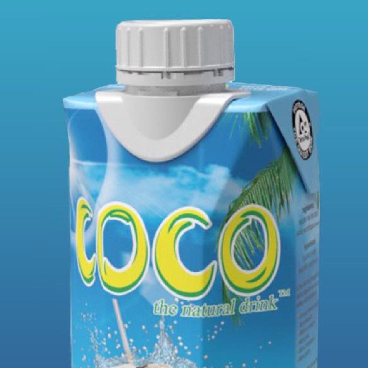 Authentic Brazilian COCOnut water made from YOUNG GREEN coconuts/ L'eau de noix de COCO authentique brésilienne faite de JEUNES noix de coco VERTES.