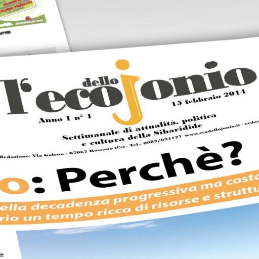 EcodelloJonio - Settimanale di Attualita, Politica e Cultura della Sibaritide