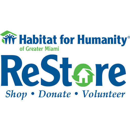 Shop, Donate, Volunteer at the Miami Habitat ReStore! Change our community for the better by shopping our discounted goods and donating your gently used items!