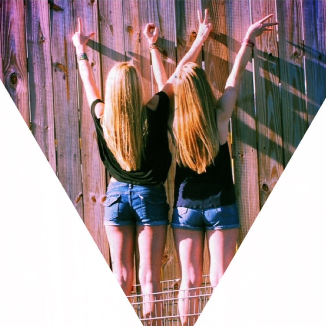 We're just two blonde, summer lovin' crazy southern girls who arent afraid to get a little dirty. In love and insane.