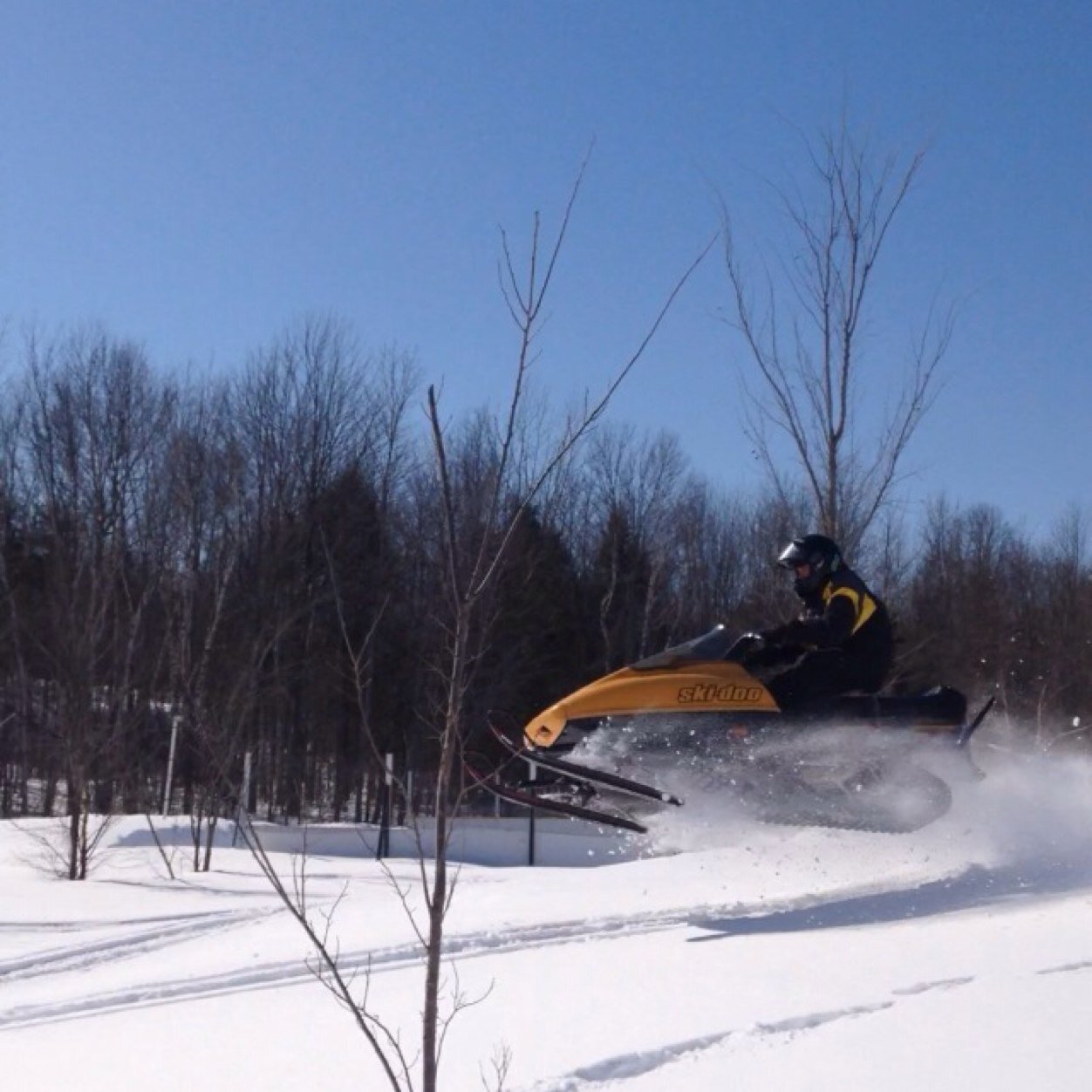 I live for the hunt the adrenaline rush of a deer smashen threw the woods and the sound of my motors