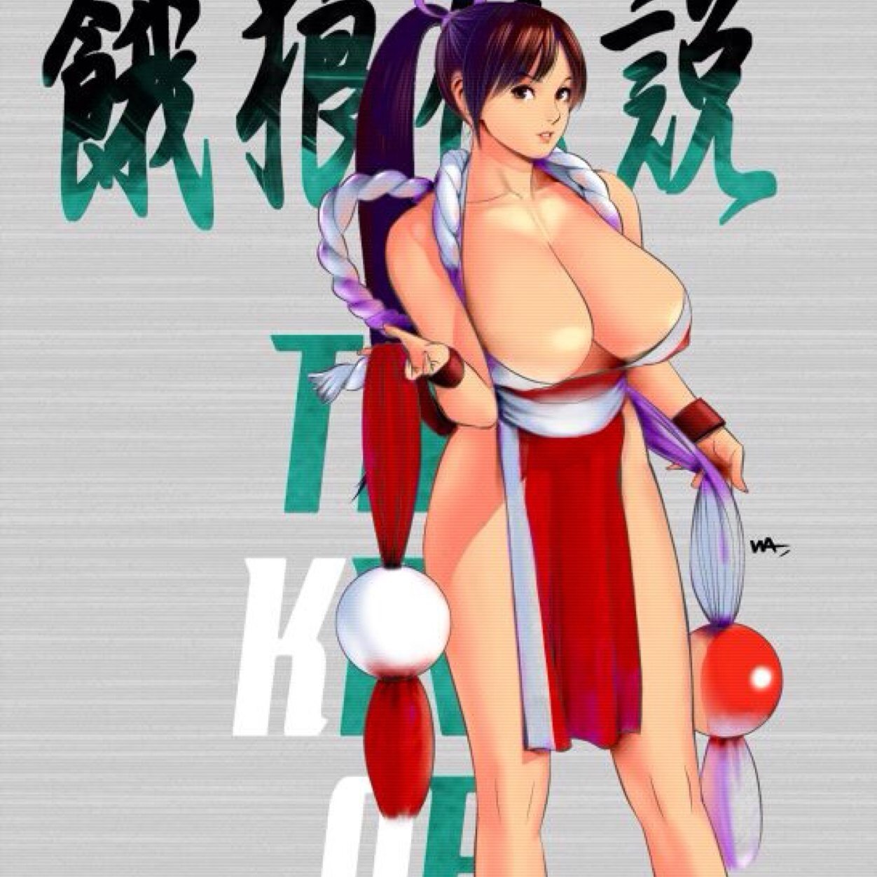 Greetings! I just strive to do my best in fights with King and Yuri but Id do better if I was with Andy....-daydreams- Andy....