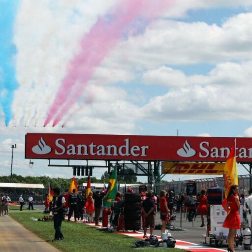 Twitter page for the 2014 Formula 1 Santander British Grand Prix, 4th - 6th July, @silverstoneUK