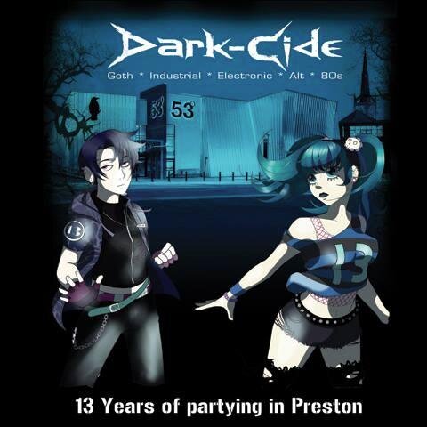 Goth Industrial EBM Alternative 80s Clubbing at 53 Degrees, Preston