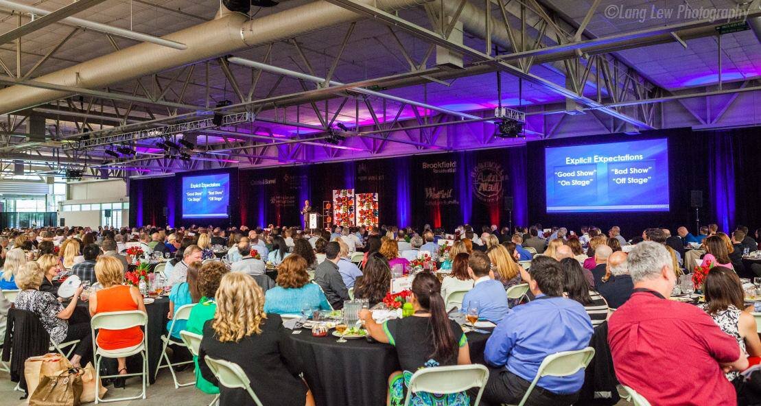 Over 800 of the region's top business leaders & key influencers at the @RosevilleChambr business and networking event of the year #Roseville4Ever