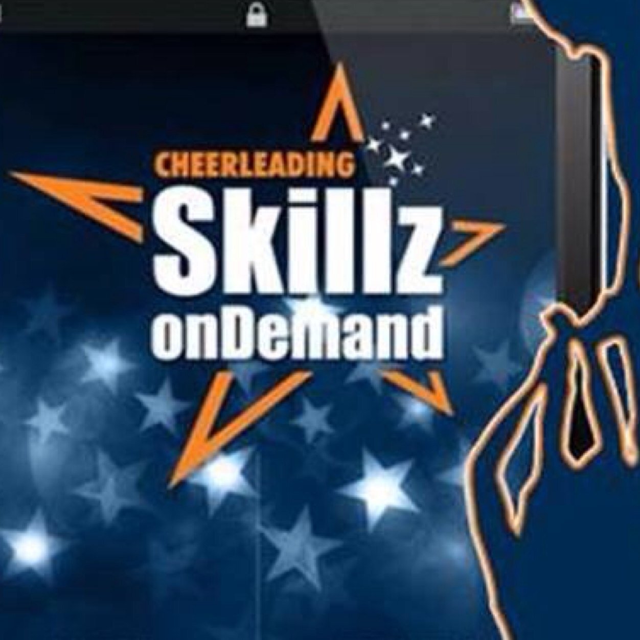 http://t.co/yaOzTJXqAb is a “library” of educational content on specific cheerleading stunt skills, transitions and pyramid sequences playable over 3G or wifi.