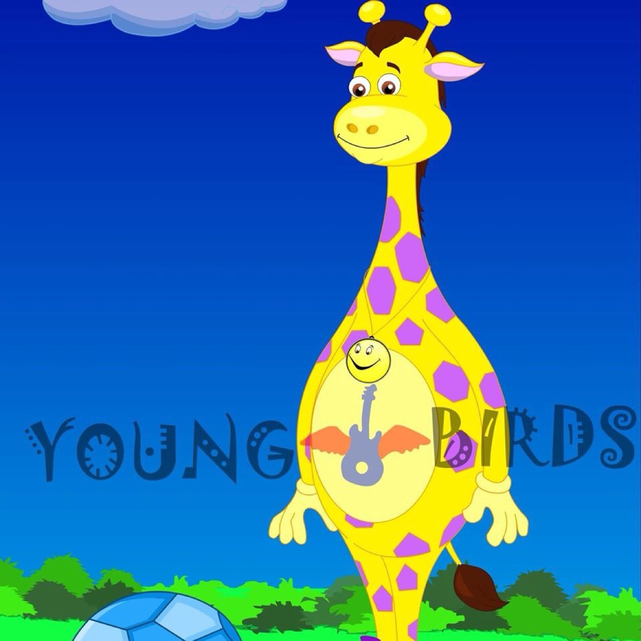 GILLY the giraffe Is our lead character & GILLY WORLD is a main division of YOUNG BIRDS FIRM. YOUNG BIRDS make interactive & educative APPS for kids. Follow us