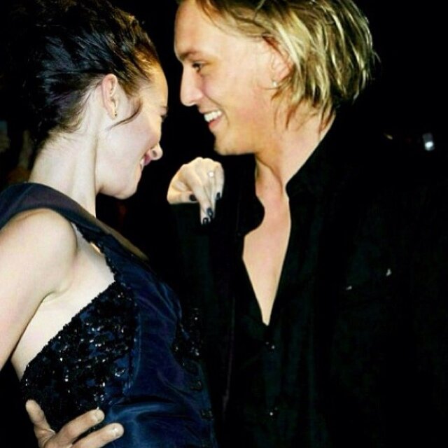 This is the part where you start tearing off pieces of your shirt to bind my wounds. [FLRP - Not Lily Collins]