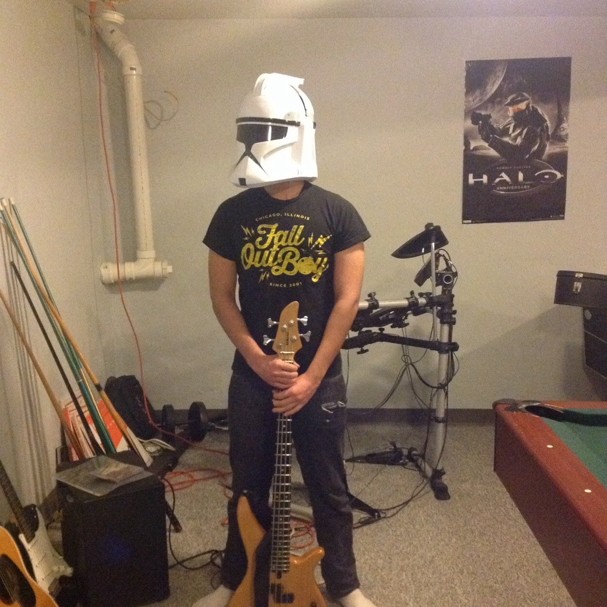 I'm a Bassist.......in a band.....its fun......ya........but other stuff is cool to....like i don't know, roller coasters......and ya....other stuff.