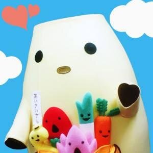 ☆ 愛知県愛西市のマスコットキャラクター 「あいさいさん」だコン！(です！) ♡((・o・))♡ フォローミーナウ！   愛西市のおいしいお野菜をぜひ、食べて欲しいコンッ！