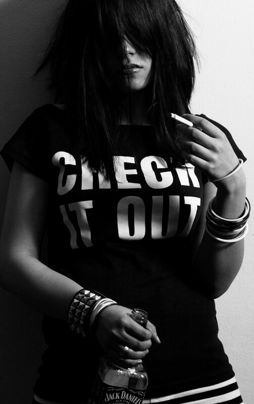 You laugh at me cause i'm different, I laugh at you cause your'e all the same..